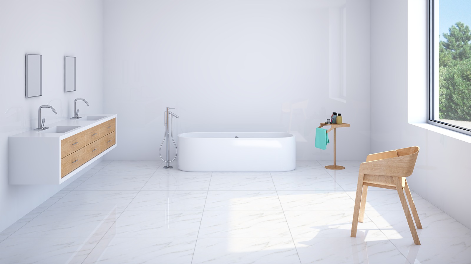 Madura White 60x60cm 5