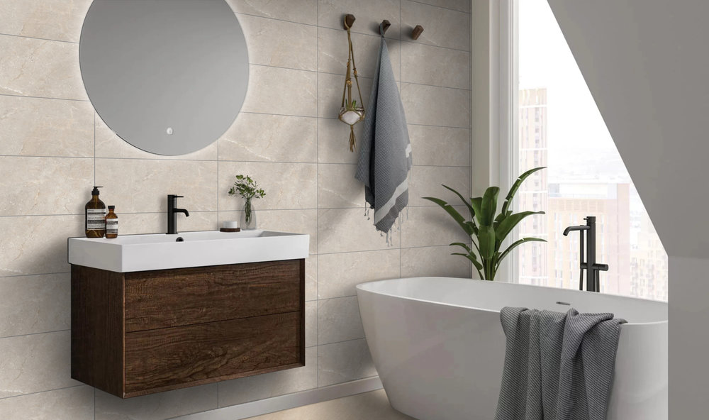 Athenes Taupe Matt 30x60cm 2