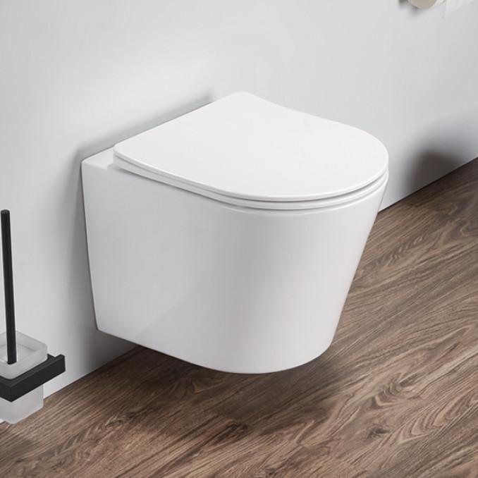 Konzolna šolja PURE compact rimless sa duroplast soft close wc daskom 2