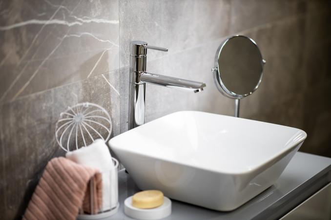 Baterija za lavabo MINOTTI TUBO visoka 5