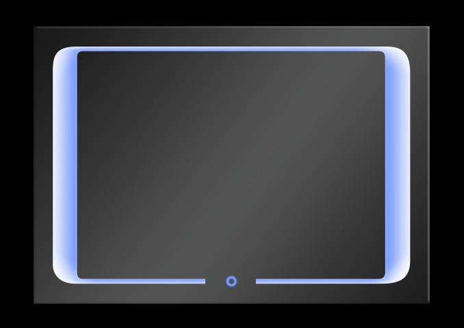 Ogledalo 80x60 sa LED osvetljenjem i TOUCH prekidacem 2