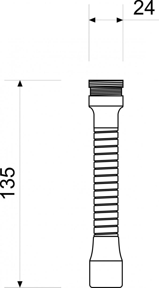 Aerator MINOTTI metalni duži 2