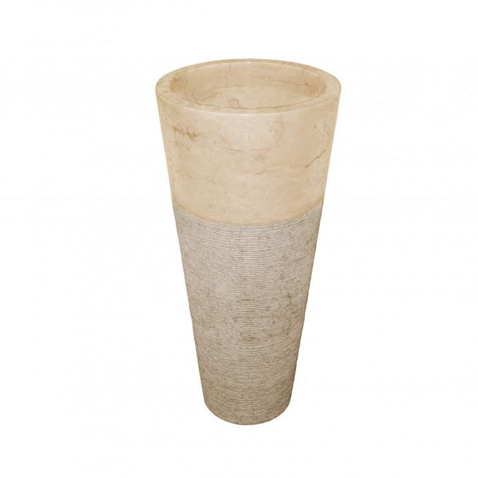 Lavabo nadgradni MINOTTI SANAYA fi400mmx150 mermerni
