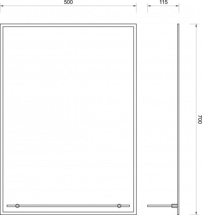 Ogledalo FH310 (50x70) 2