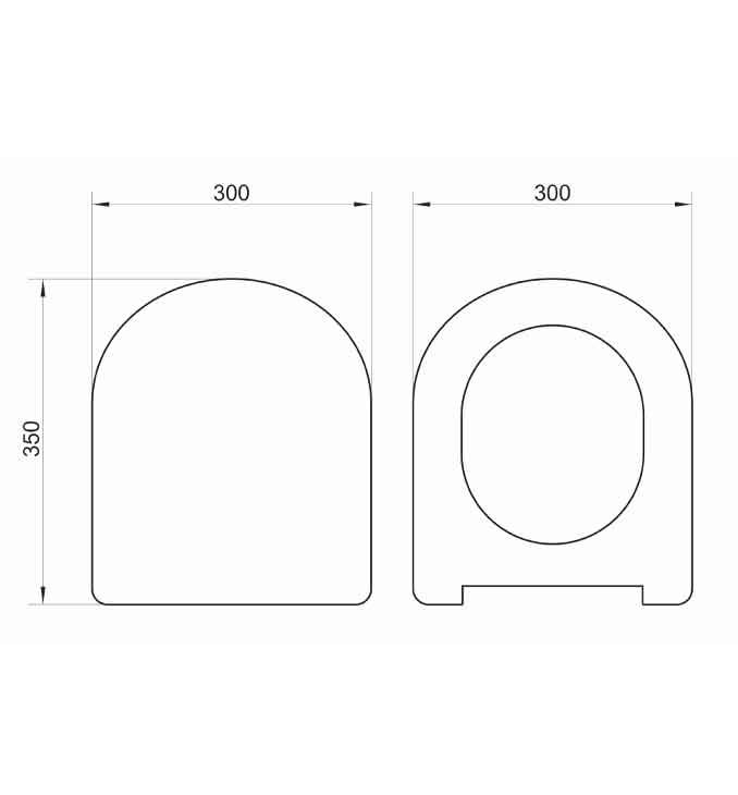 WC daska MINOTTI duroplast bela soft close take off 2