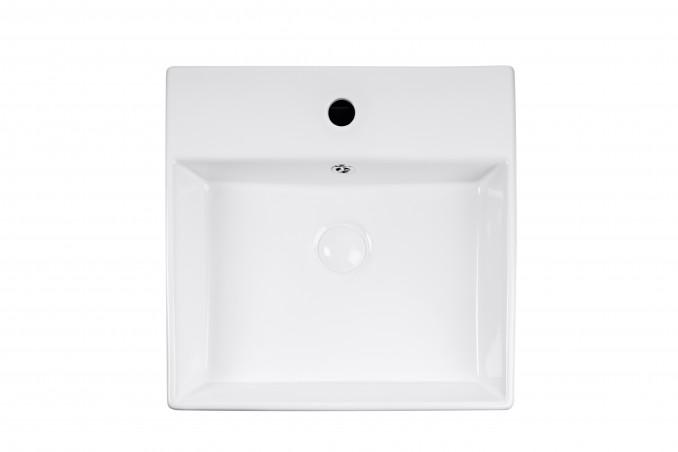 Lavabo nadgradni MINOTTI 460x460x145 sa otvorom za slavinu 3