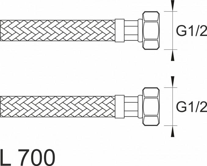 Brinoks crevo SBA FF1212 700 2