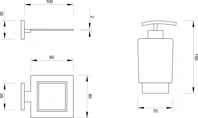 Dozer sapuna MINOTTI 20700 2