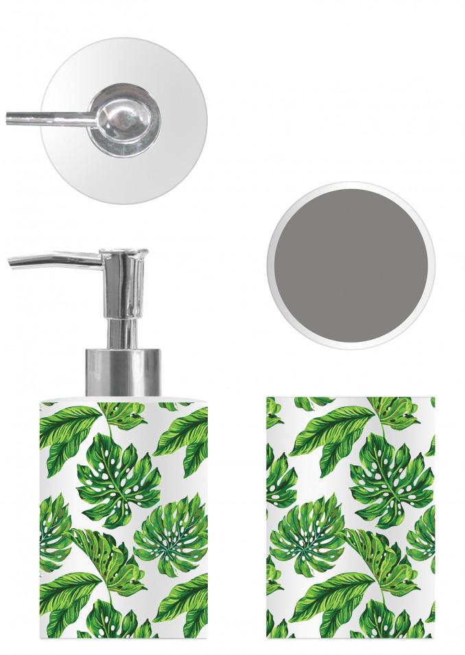 Kupatilski set MINOTTI EXOTIC sa zavesom, čašom i dozerom 3
