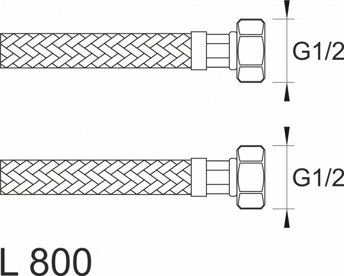 Brinoks crevo SBA FF1212 800 2