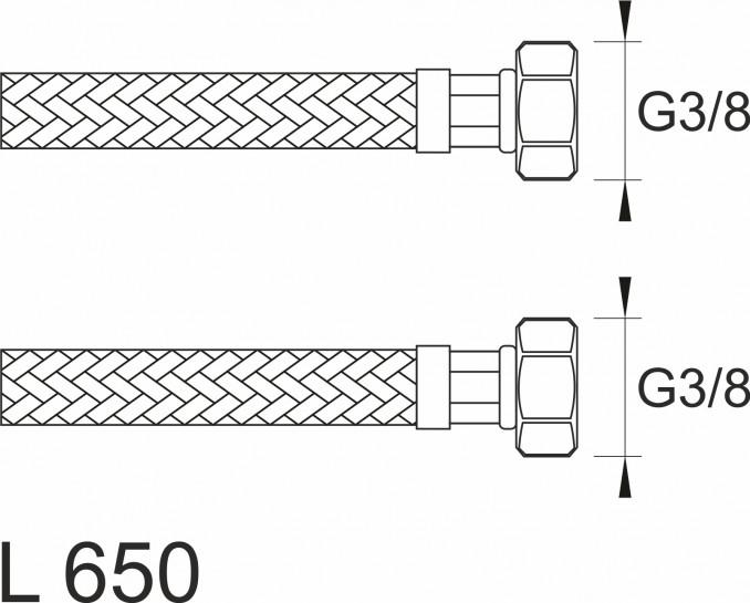 Brinoks crevo SBA FF3838 650 2