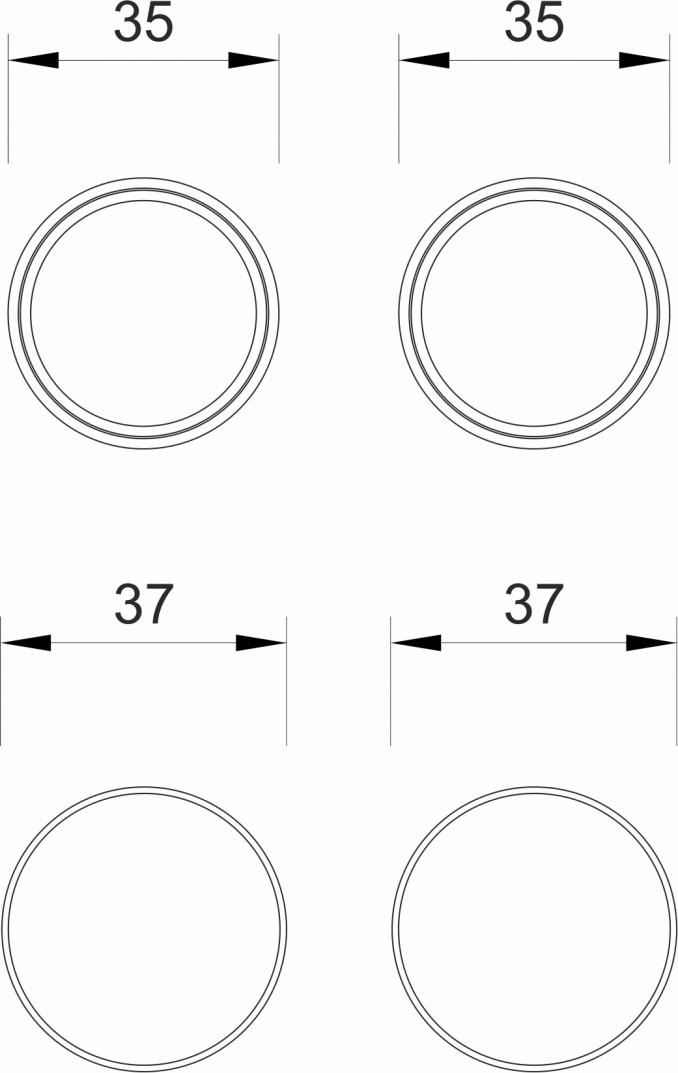 O-ring gumice MINOTTI STH fi35 ( set semeringa ) 2