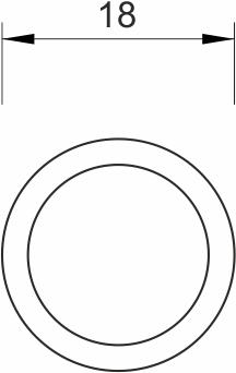 O-ring gumica MINOTTI Quadra 18x2 2