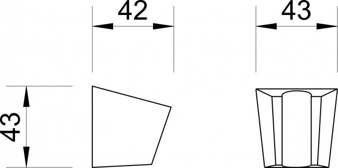 Držač tuš ručice MINOTTI 2541 2