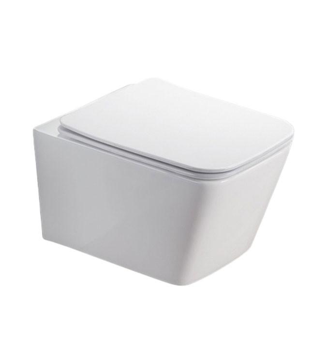 Konzolna šolja PIANO rimless sa duroplast soft close wc daskom