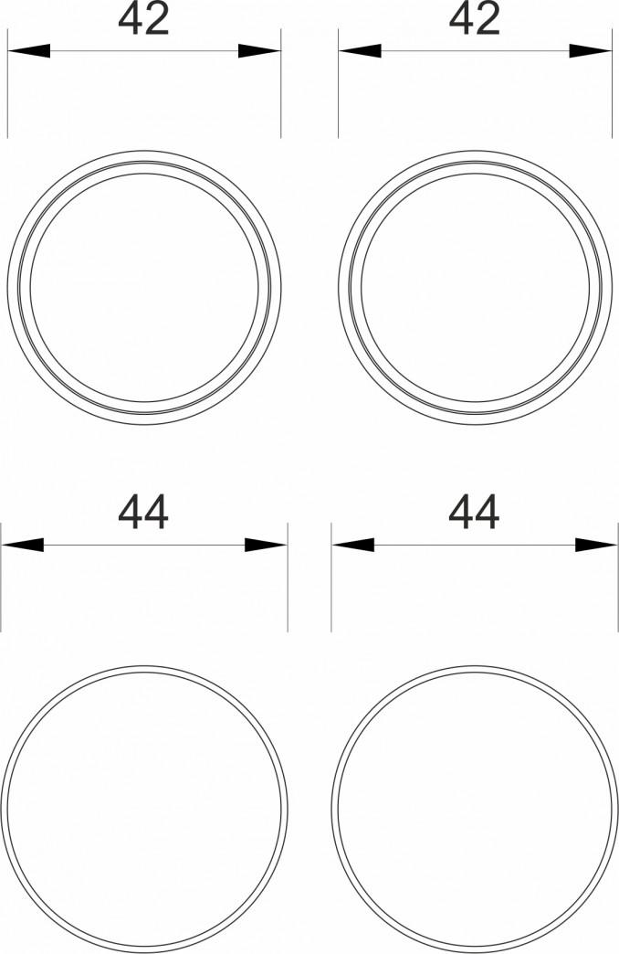 O-ring gumice MINOTTI STH fi40 PRIMA ( set semeringa ) 2
