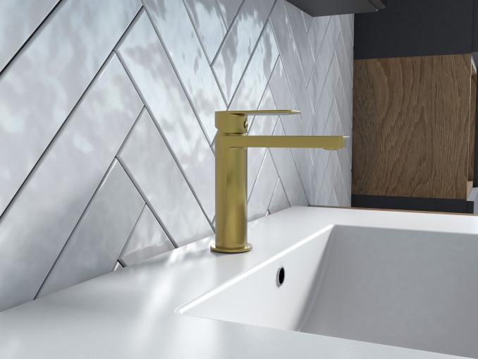 Baterija za lavabo COPEN NOOK brušeno zlato 4