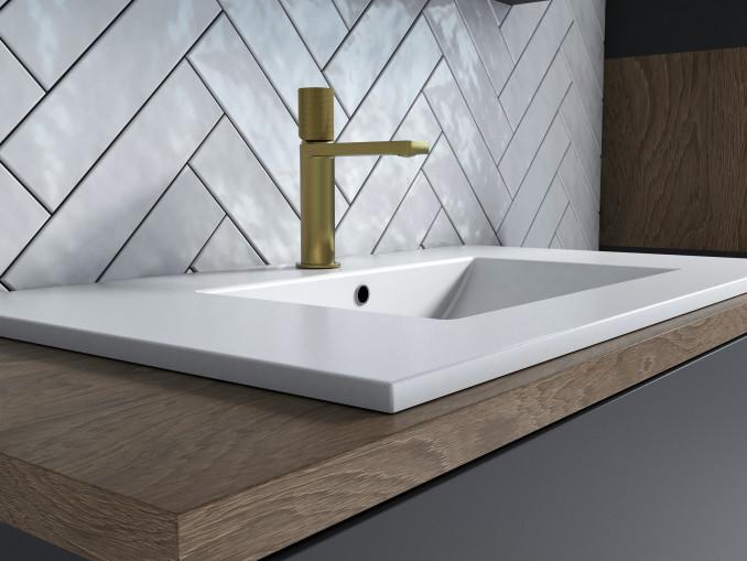 Baterija za lavabo COPEN NOOK GRIP brušeno zlato 3