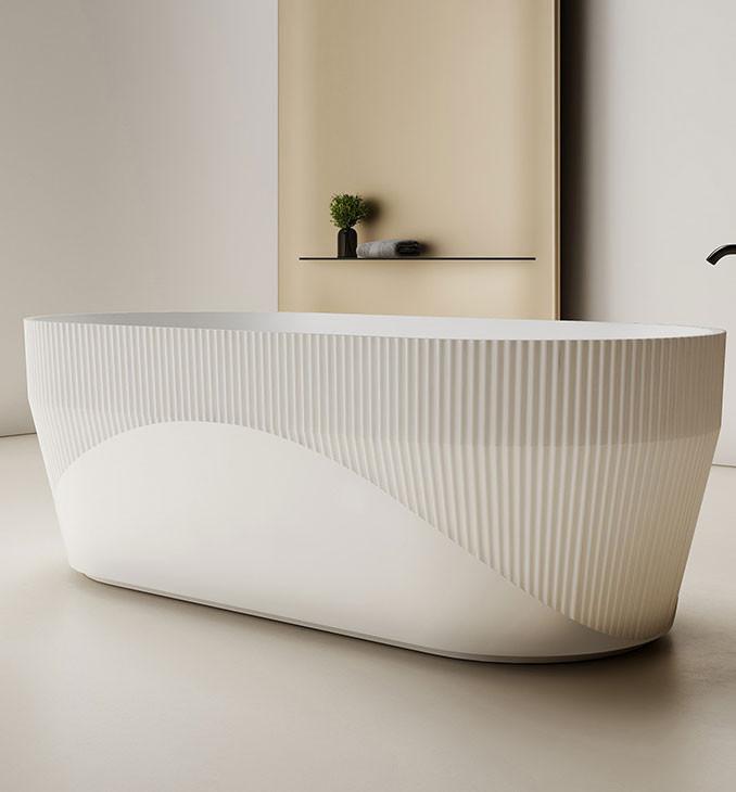 Kada samostojeća COPEN GINGER 1700x800x580mm mat bela 4