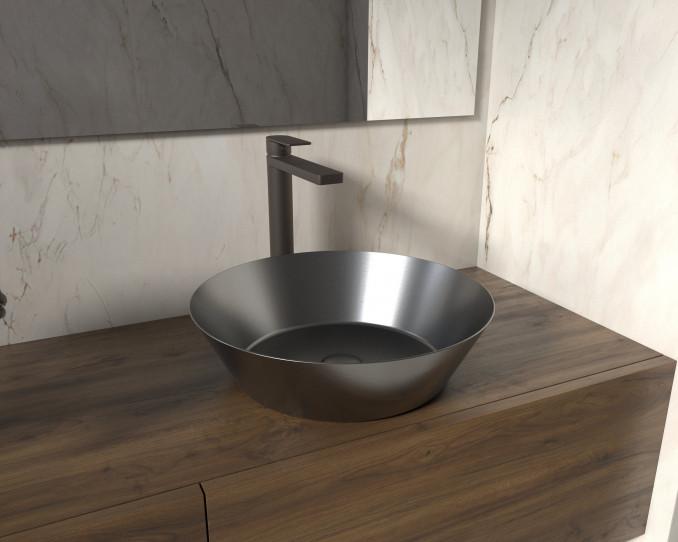 Metalni lavabo COPEN nadgradni 400x125mm gan metal 4