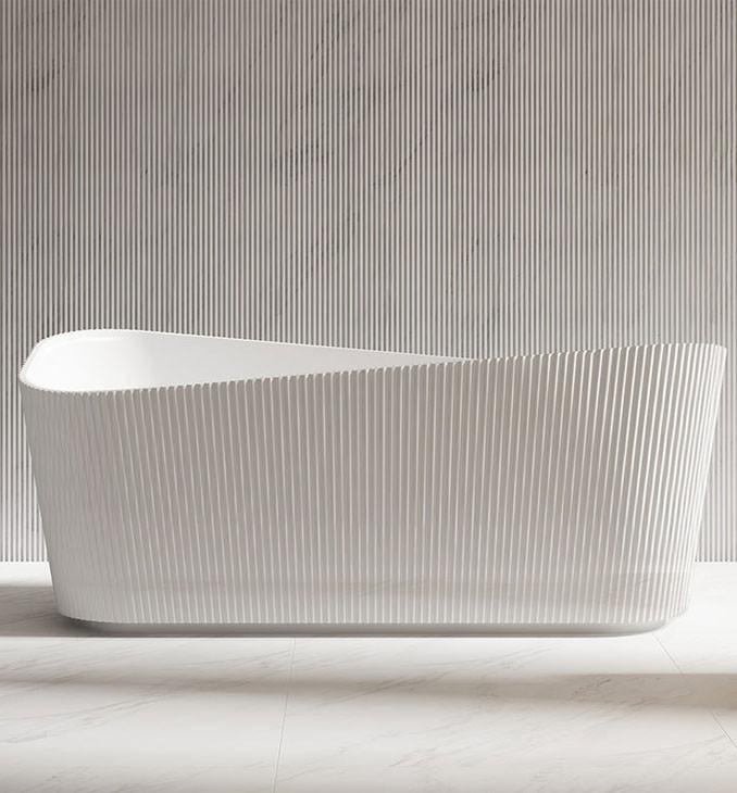 Kada samostojeća COPEN BRIGITTE 1700x750x550mm sjajna bela 5
