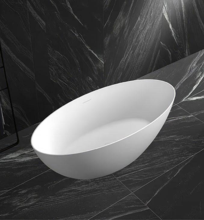 Kada samostojeća COPEN RITA 1700x800x580mm sjajna bela 4