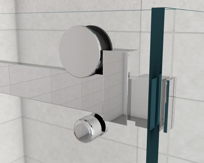 Tuš kabina COPEN NEPTUN 1200x800 staklo 8mm providno reverzibilna 4