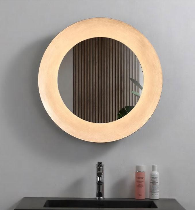 Ogledalo COPEN fi750 sa alu ramom rose gold 2