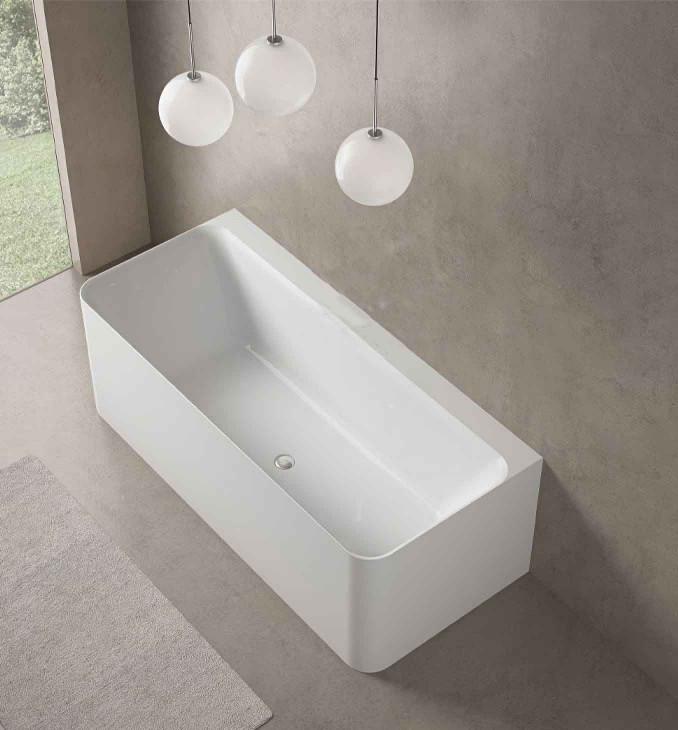 Kada samostojeća COPEN HEDY 1700x745x585mm sjajna bela 3