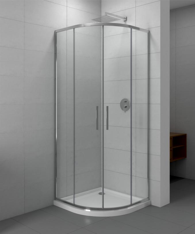 Tuš kabina COPEN STAR R800x2000 staklo 8mm providno 3