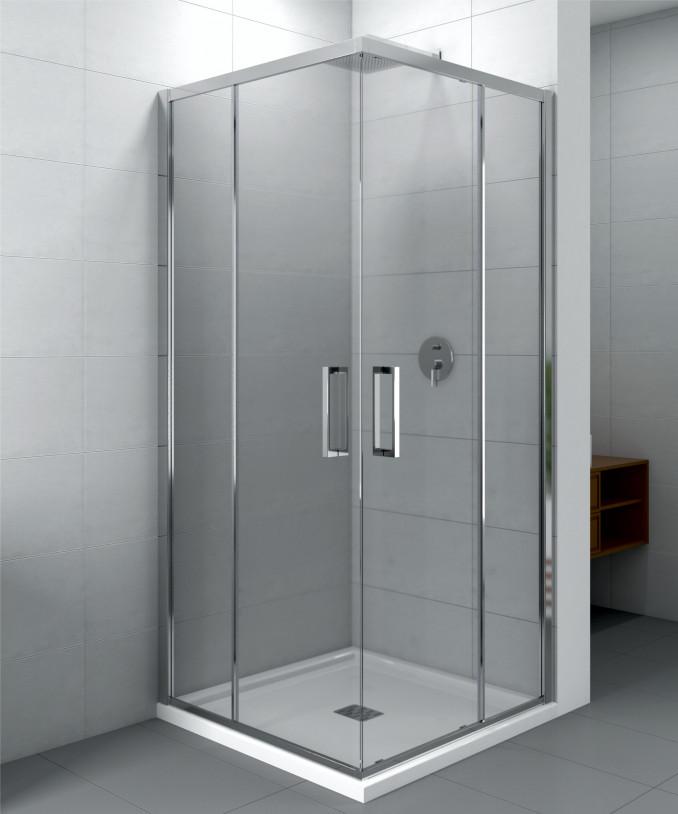 Tuš kabina COPEN STAR 800x800x2000 staklo 8mm providno 2
