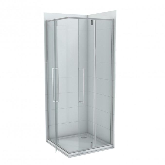Tuš kabina COPEN ABSOLUT 900x900x2000 staklo 6mm providno sa pivot vratima