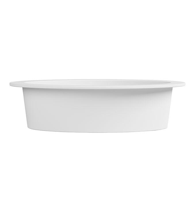 Lavabo COPEN sa postoljem i policom 700x500x825 i otvorom za slavinu matt white 4