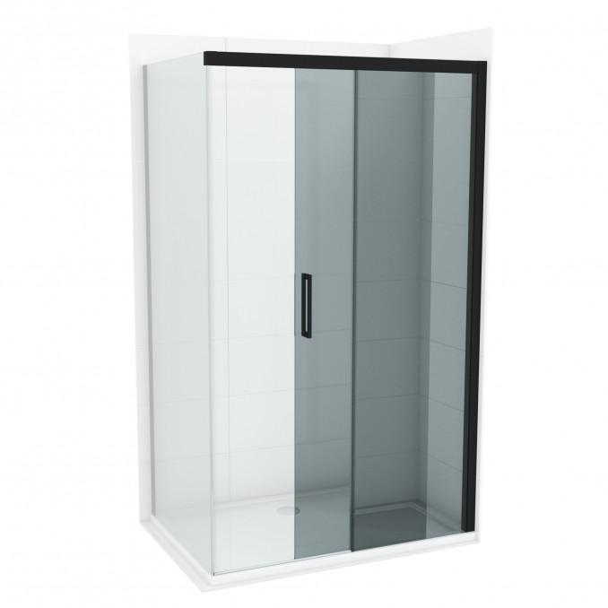 Stakleni paravan COPEN ALPHA BLACK 1200x2000 8mm staklo
