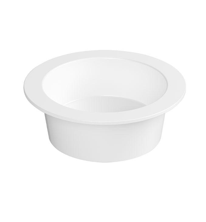 Lavabo COPEN sa postoljem i policom 500x500x825 matt white