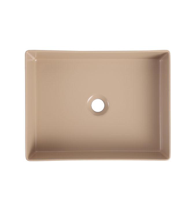 Lavabo COPEN nadgradni 470x360x130 matt khaki 2