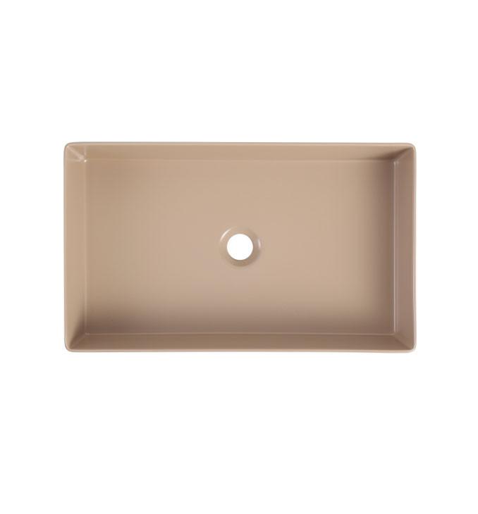 Lavabo COPEN nadgradni 600x360x130 matt khaki 2