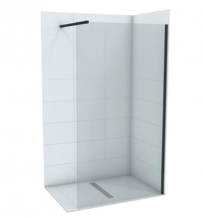 Walk-in COPEN MONTE 700x2000 8mm staklo, mat crni
