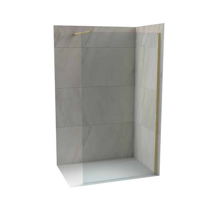 Walk-in COPEN MONTE 700x2000 8mm staklo, brušeno zlato