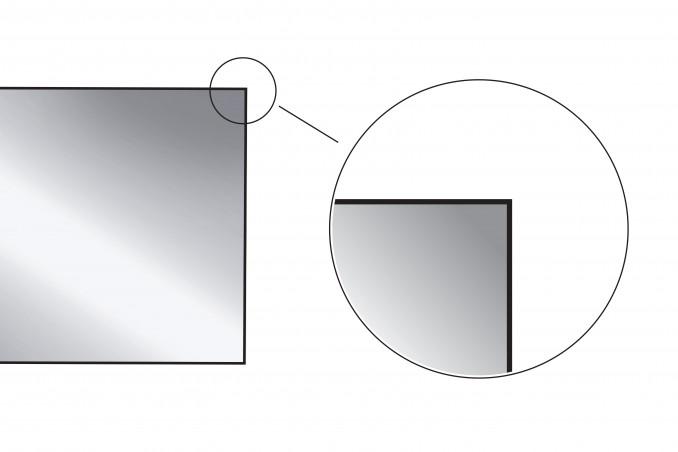Ogledalo COPEN 1000x700 crni ram 3