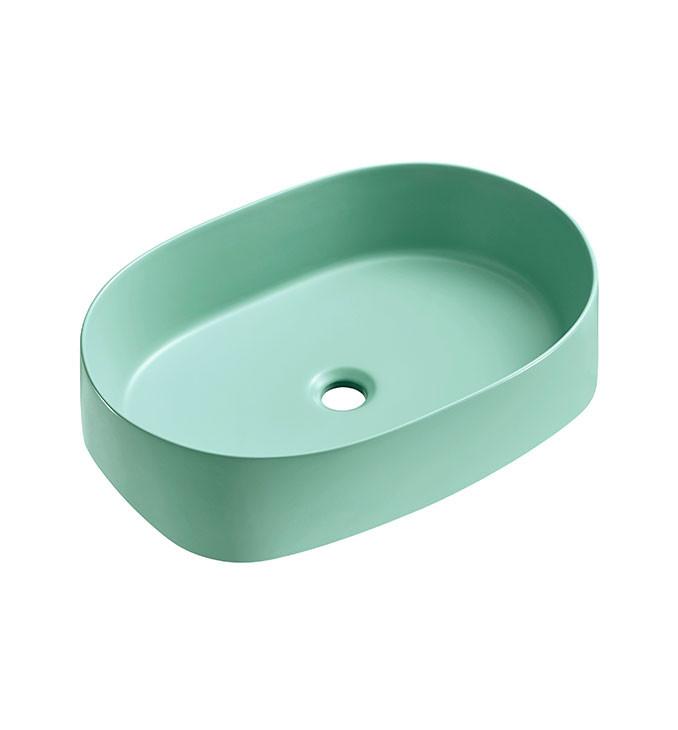 Lavabo COPEN nadgradni 560x390x140 matt green