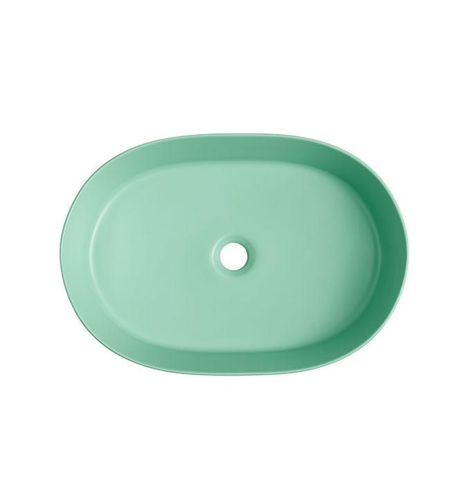 Lavabo COPEN nadgradni 560x390x140 matt green 2