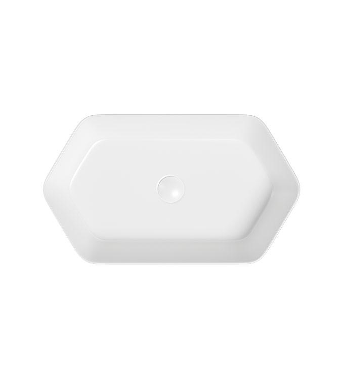 Lavabo COPEN nadgradni 610x360x145 matt white