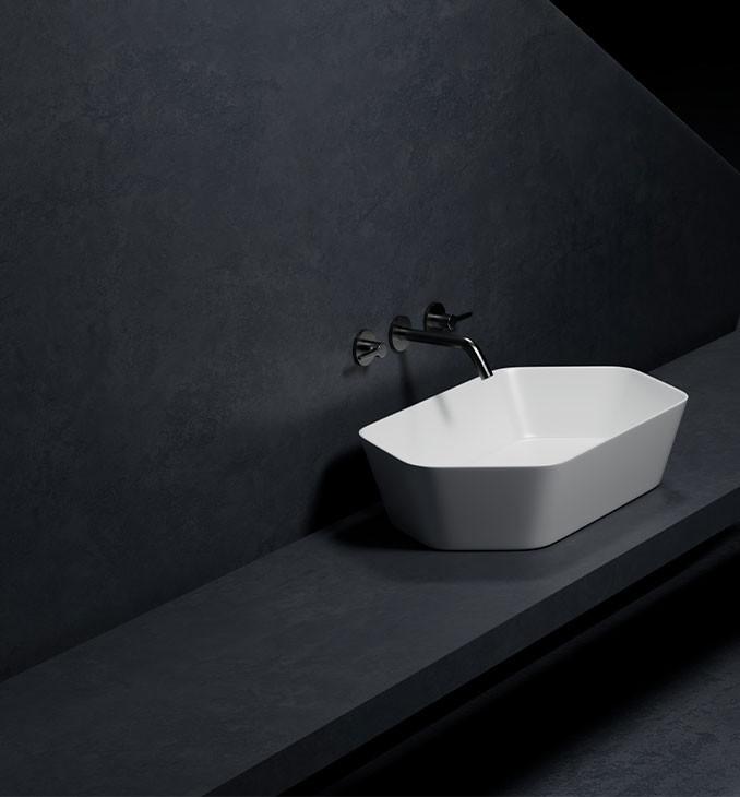 Lavabo COPEN nadgradni 610x360x145 matt white 3