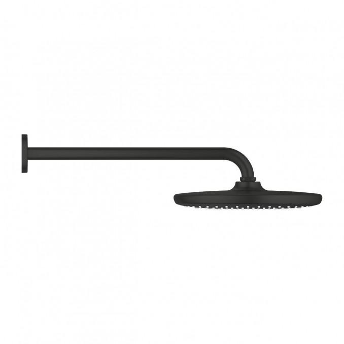 Ruža tuša sa držačem GROHE TEMPESTA 250, 380mm matte black 4