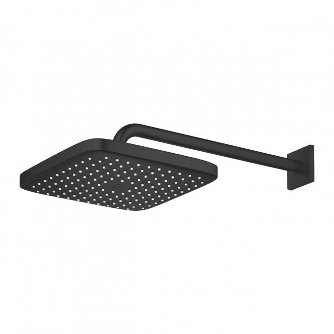 Ruža tuša sa držačem GROHE TEMPESTA CUBE 250, 380mm matte black 5