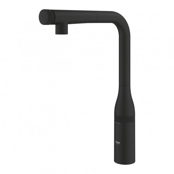 Baterija za sudoperu GROHE ESSENCESMART CONTROL sa izvlačeć. tušem phantom black 5