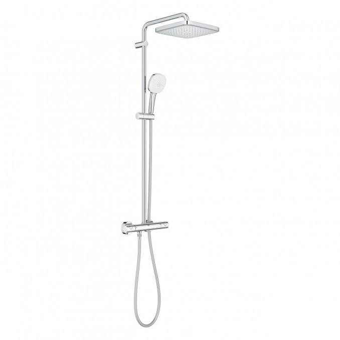 Termostatska baterija sa usponskim tušem GROHE TEMPESTA SYSTEM 250 CUBE 3