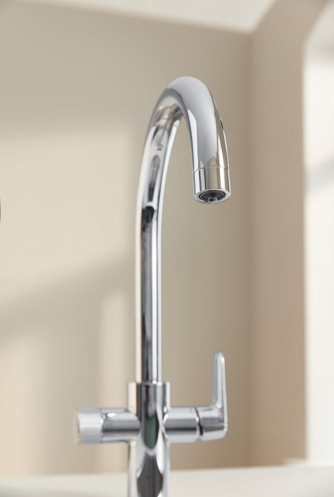 Baterija za sudoperu GROHE BLUE pure BauCurve C sp filter S 4