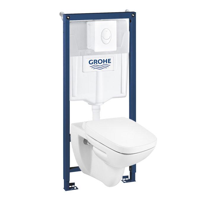Ugradni kotlić GROHE SL 3u1 sa ROCA DEBBA šoljom i ROCA DEBBA wc daskom